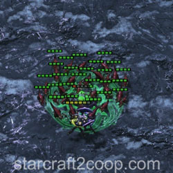 Before manual detonation of Toxic Nest