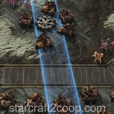 Concentrated Beam Position (South)