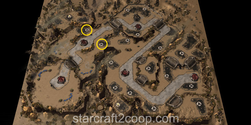 Terminal 2 Tower Locations